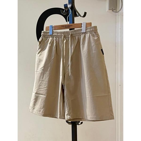 U.S.BOARDER ユーエスボーダー 短パン ハーフパンツ ショーツ セットアップ ベージュ