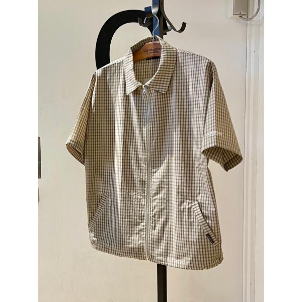 U.S.BOARDER ユーエスボーダー 半袖 シャツ チェック柄 シャツブルゾン シャツジャケット...