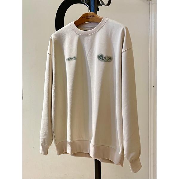 U.S.BOARDER ユーエスボーダー スエード トレーナー スウェット アイボリー