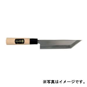 東周作 鰻裂き包丁 片刃 180mm 江戸裂き 関東型 青紙2号 付け鋼 磨き