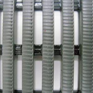 ヘロンリブ H2K100X10DG ダークグレー 100cm×10ｍ×10mm 置敷きタイプ スリップ防止 防滑性フロア プール用マット 防炎性 AMP 代引不可