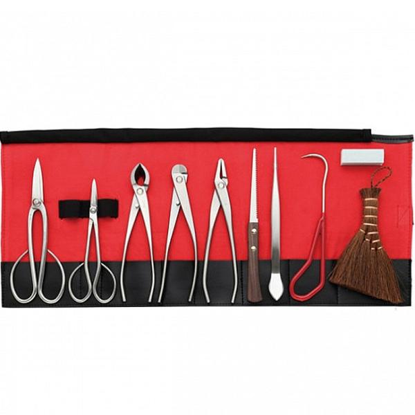 ステンレス盆栽10点セット 3061 盆栽 道具 園芸 鉢植え ガーデニング お手入れ BONSAI...