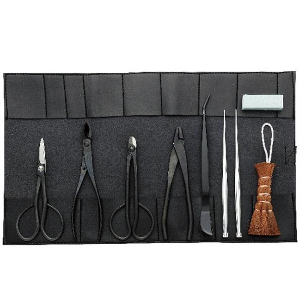 盆栽用具 小品盆栽8点セット 2999 盆栽鋏 ハサミ 園芸 鉢植え ガーデニング お手入れ BON...