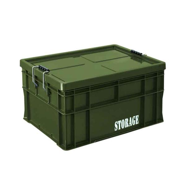 道具箱 ツールボックス OD道具箱 75L No.OD75LSTR STORAGE オリーブドラブ ...