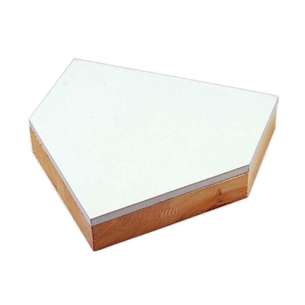 ホームベース 木台付ホームベース 80 RB708 埋込型 野球 一般 一般用 少年 少年用 ベース...