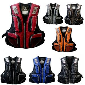 ライフジャケット フローティングベスト 笛付 F...の商品画像