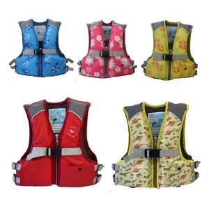 ライフジャケット Jrフローティングベスト 笛付...の商品画像