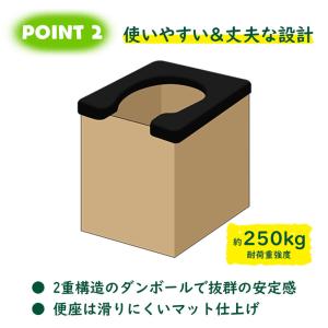 簡易トイレ 組立簡易トイレ KO382 100...の詳細画像3