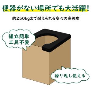 簡易トイレ 組立簡易トイレ KO382 100...の詳細画像5
