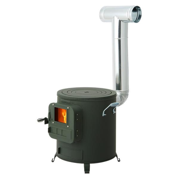 薪ストーブ クッキングストーブ RS-41 12380 多目的 小型カマド アウトドア 煙突 部材 ...