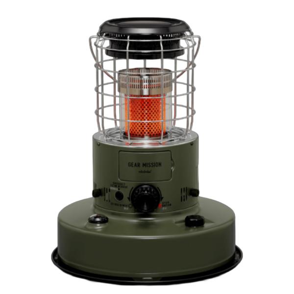 限定販売 ストーブ 石油ストーブ 赤熱燃焼方式 RR-GER25 ODグリーン 電池式 暖房 暖房器...