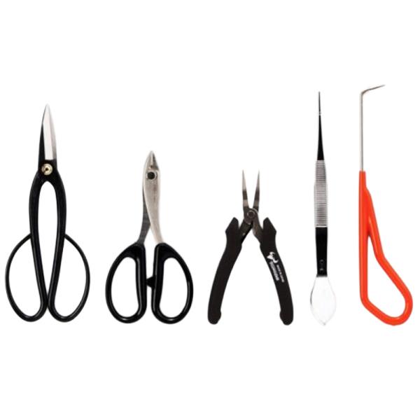 盆栽入門お手入れ5点セットV29 4101 盆栽鋏 ハサミ 園芸 鉢植え ガーデニング お手入れ ツ...