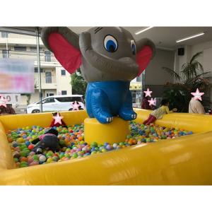受注生産 エア遊具 ボールブール ぞうさん e...の詳細画像3