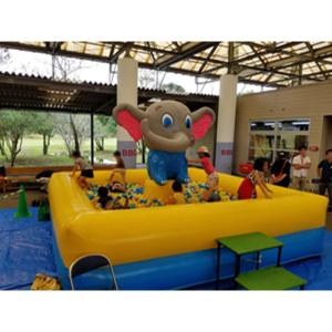 受注生産 エア遊具 ボールブール ぞうさん e...の詳細画像4