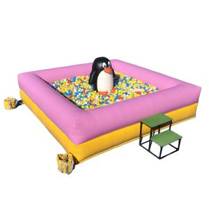 受注生産 エア遊具 ボールブール ペンギン ea...の商品画像