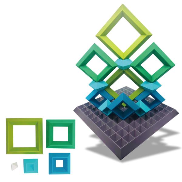 知育玩具 イマジンスクエア 対象年齢3歳から ブロック つみき 積み木 パズル 思考力 創造力 発達...