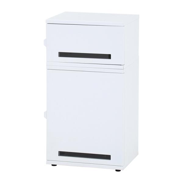 宅配ボックス スチール宅配ボックス Luca WH 85808 ホワイト 2段 宅配BOX 置き配 ...