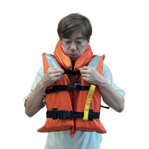 救命胴衣 大型船舶用救命胴衣 チョッキ式 202...の商品画像