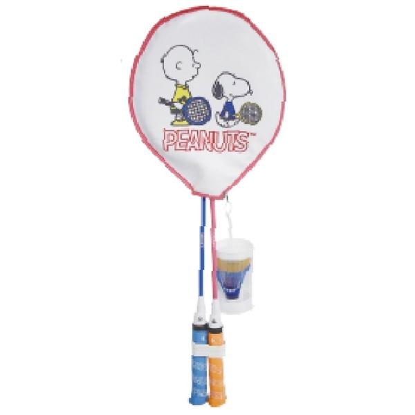 ラケット バドミントンセット 2本組 SN-1012 練習 バドミントン 部活動 SNOOPY スヌ...