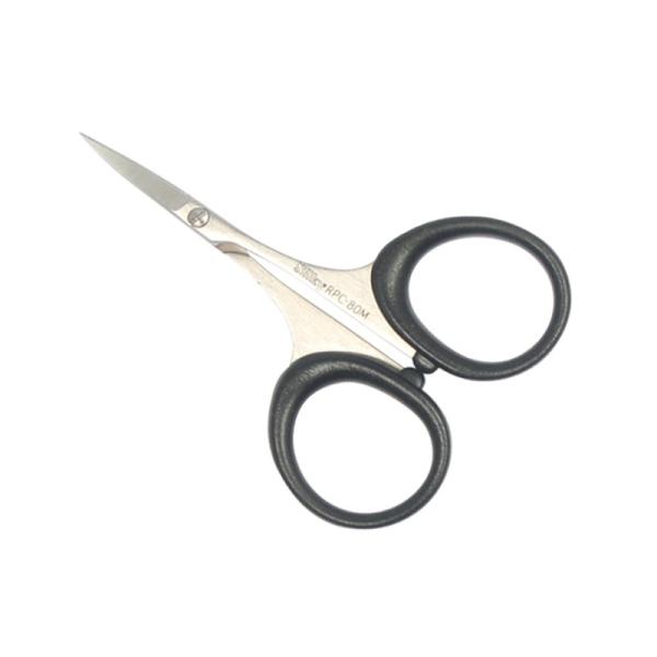 ハサミ クラフト 80mm カーブ RPC-80M 10本入 冷間製造 裏ヒ付け 先端細 ケース付き...