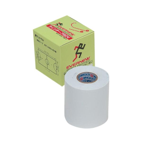 ラインテープ 80V EKA065 20×8cm 球技 ラインテープ PVC フットサル用 EVER...