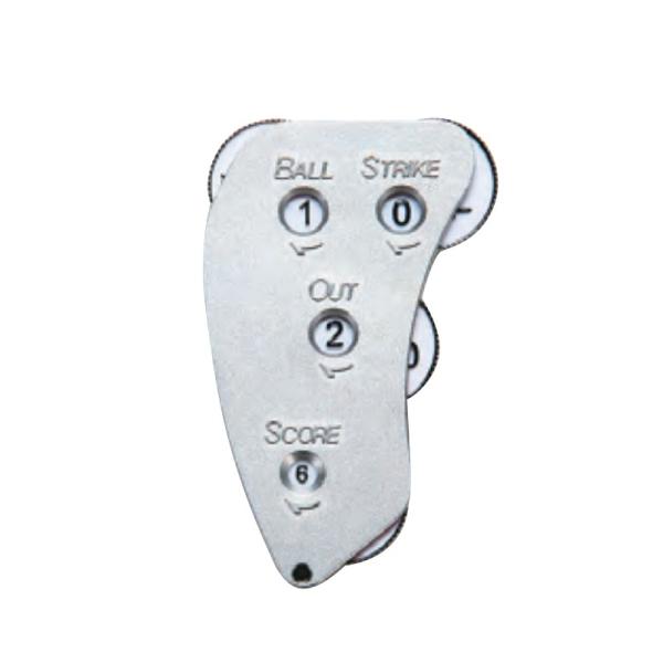 アルミインジケーター EKC089 球技 野球 ソフトボール アルミダイキャス スコアカウンター付 ...
