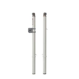 受注生産 テニス支柱5屋外 EKD725 球技 テニス支柱 スチール 埋込部40cm EVERNEW エバニュー Sス 代引不可