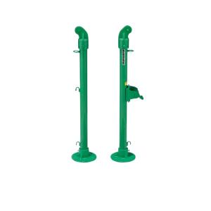 受注生産 テニス支柱 移動式 EKE093 球技 テニス支柱 スチール 移動式 EVERNEW エバニュー Sス 代引不可