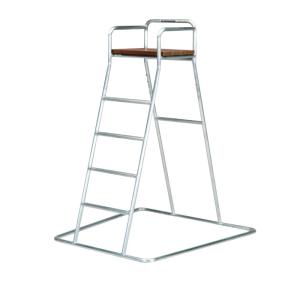 審判台アルミ 150PW EKD704 座面152cm 球技 審判台 アルミ 木製 EVERNEW エバニュー Sス 代引不可