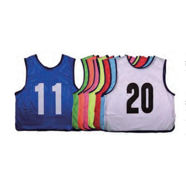 メッシュビブスJr11-20 EKB404 カラー選択 球技 ベスト ポリエステル メッシュ 両面プ...