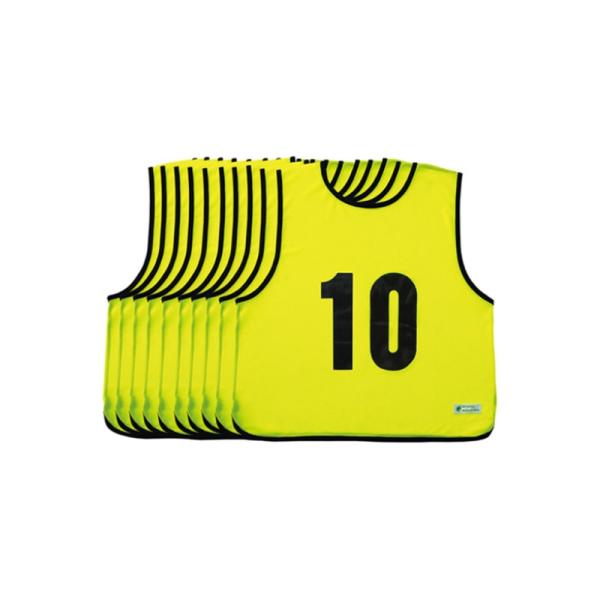 エコエムベスト Jr1-10 EKA903 カラー選択 球技 ベスト 再生ポリエステル100％メッシ...