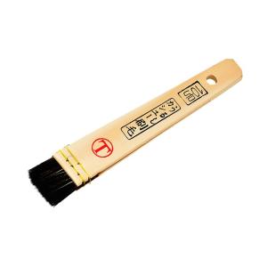 挟みカシュー 平刷毛 黒毛 10号(約27ミリ) カシュー塗料用刷毛/漆用