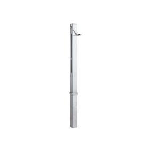 テニスコート用品 ATP750N テニスネットポストギア内蔵式角型 AK22111 浅野金属工業 アミ 代引不可