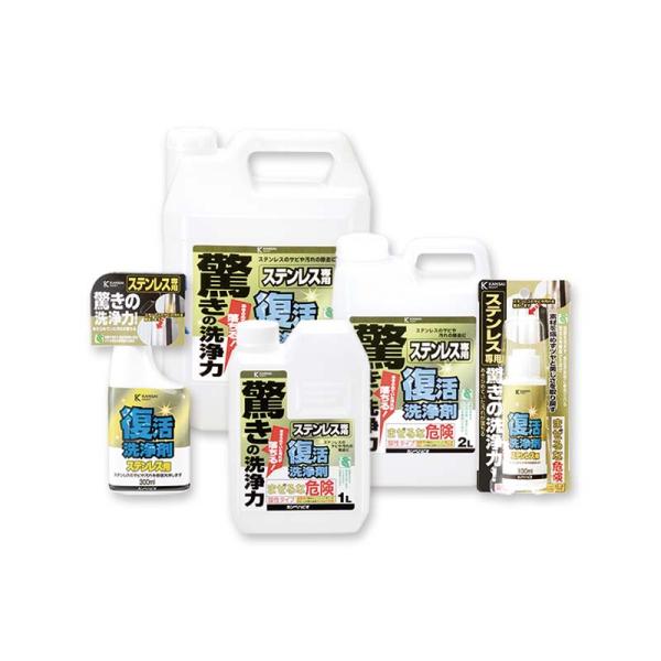 復活洗浄剤 ステンレス用 100ml クリーナー ステンレス サビ除去 掃除 清掃用品 344955...