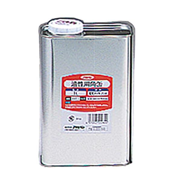 油性用 角缶 1L スチール 角 缶 容器 保存容器 油性塗料 塗装 DIY アサヒペン 福KD
