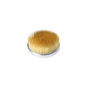 剣山 極密厚台φ80 ゴム付 625 φ80×H27mm 10個セット 生花 活花 活け花 花活け 本格的 草花用 雅 石崎剣山 三冨D