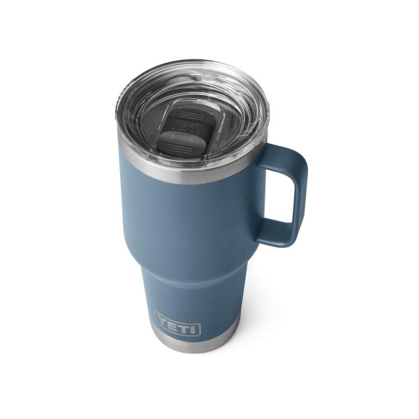 YETI Rambler 30オンス トラベルマグ ストロングホールド蓋付き 真空断熱 ステンレス製...