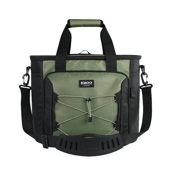 IGLOO OLIVE VOYAGER 28 CAN SOFTSIDE TOTE
