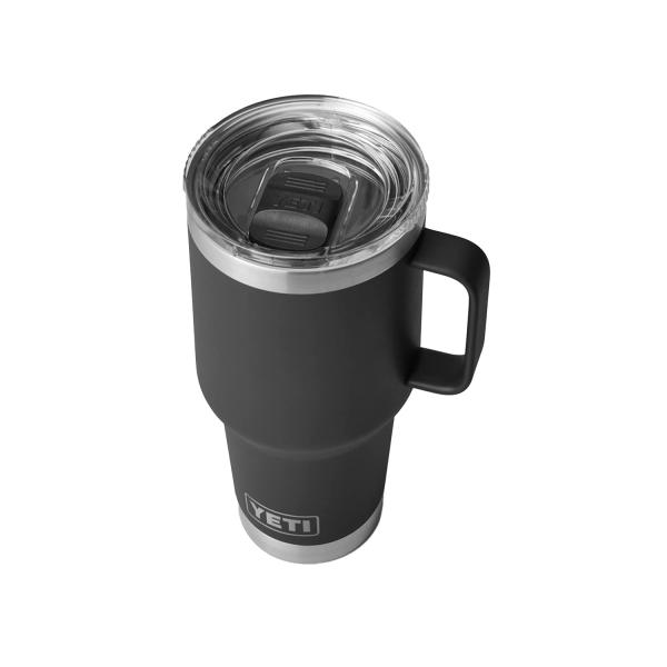 YETI Rambler 30オンス トラベルマグ ストロングホールド蓋付き 真空断熱 ステンレス製...