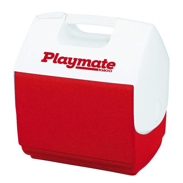 IGLOO RED/WHITE, PLAYMATE PAL 7 QUART PERSONAL SIZ...
