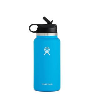 HYDRO FLASK 32 OZ WIDE MOUTH STRAW LID PACIFIC