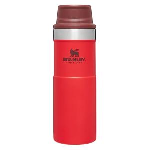 STANLEY TRIGGER-ACTION TRAVEL MUG 16OZ LAVA