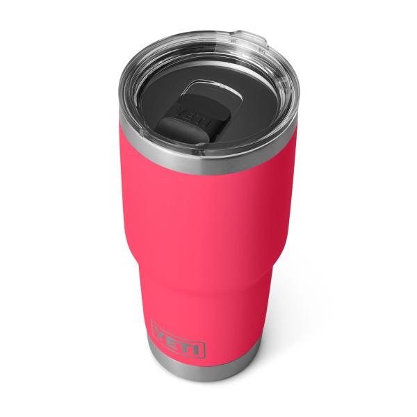 YETI Rambler 30オンス タンブラー マグスライダー蓋付き 真空断熱 ステンレス製、ビミ...