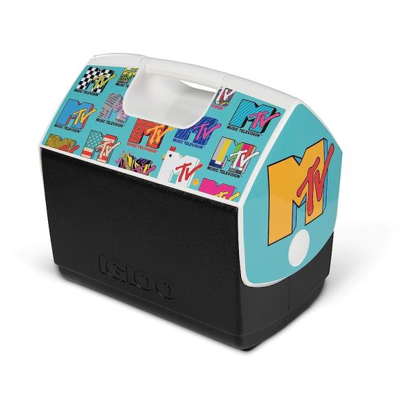 IGLOO 16 QUART LIMITED EDITION RETRO MTV LOGO PORT...
