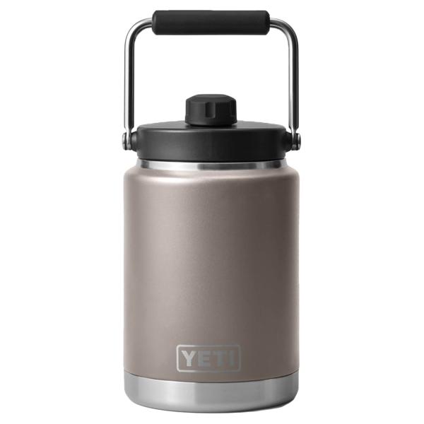 YETI Rambler ハーフガロン ジャグ マグキャップ付き 真空断熱 ステンレス製、シャープテ...