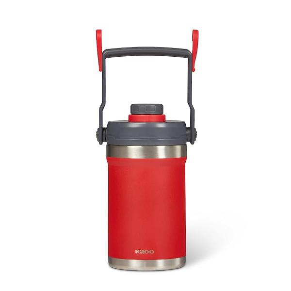 IGLOO 1/2 GAL RED STAINLESS STEEL SPORT JUG