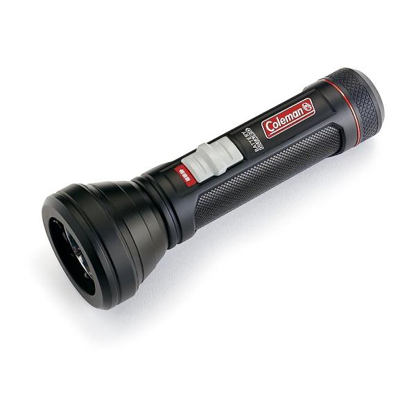 COLEMAN BATTERY GUARD 300M LED FLASHLIGHT , BLACK