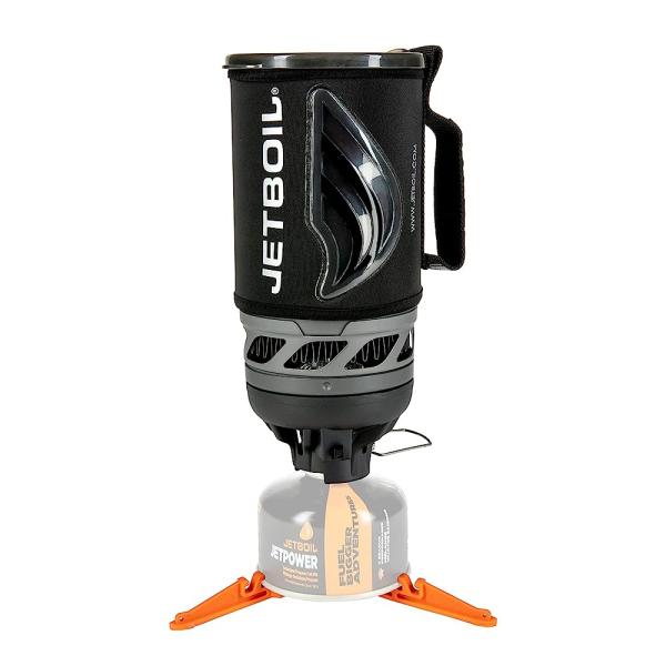JETBOIL FLASH CAMPING STOVE COOKING SYSTEM, CARBON