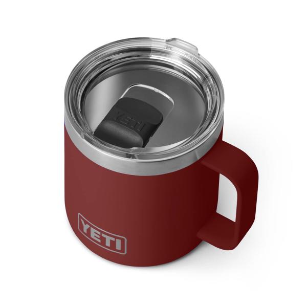 YETI Rambler 14オンス マグカップ マグスライダー蓋付き 真空断熱 ステンレス製、ブリ...