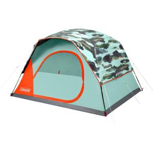 Coleman Skydome Camping Tent6-Person Watercolor Series Camping Tent｜usdirectmax